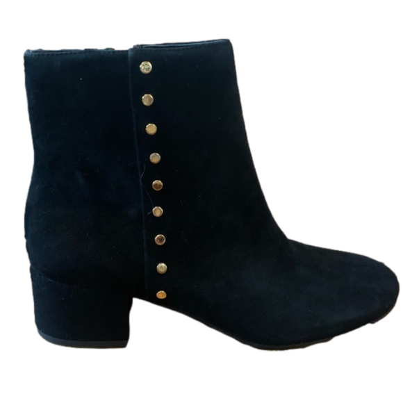 Ralph Lauren Shoes - Ralph Lauren Black Suede Leather Wharton Ankle Boots